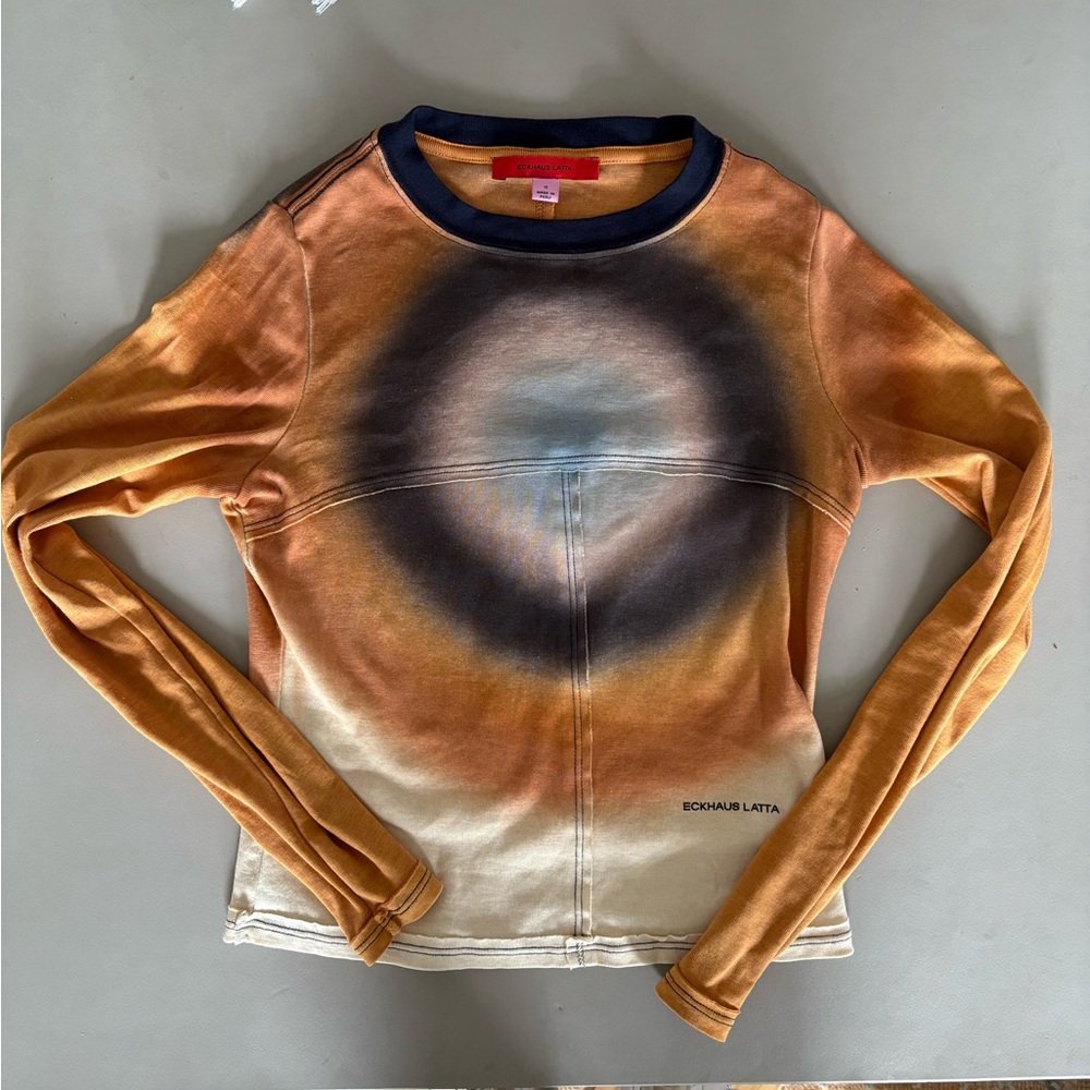 Eckhaus Latta Lapped Baby Crewneck